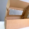 Коробка для кукол и игрушек 35 см, бурая, самосборная, микрогофрокартон