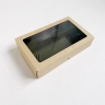 Коробка с окном, 20х12х4 см., черная