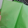 Бумага тишью, упаковка 10 листов, ярко-зелёная