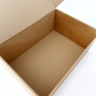 Коробка из гофоркартона, 32х22х13 см. бурая