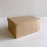 Коробка 19х14,5х9 см, бурая, самосборная, микрогофрокартон