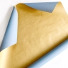 Бумага двухсторонняя в рулоне «Синий», плотность 50 гр,0,55х10 метров