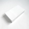 Коробка для пирожного 23х14х6 см, белая, самосборная, крафт картон