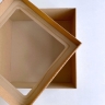 Коробка крышка+дно с окном 30х30х12 см. 
