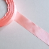 Атласная лента, 25 мм, светло-розовая, цвет 26