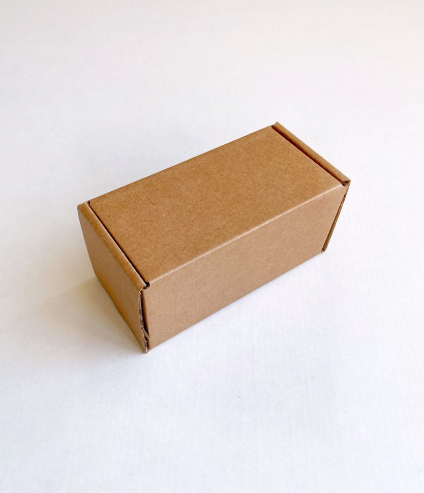 Коробка малая 12х6х6 см., бурая