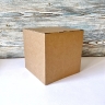 Коробка-куб 15х15х15 см, бурая, самосборная, микрогофрокартон  