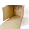 Коробка-куб из гофрокартона, 15х15х15 см., бурая