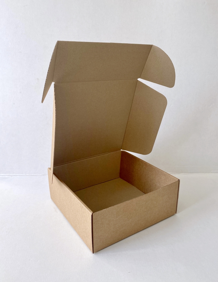 Коробка из гофрокартона, 25х25х10 см. 