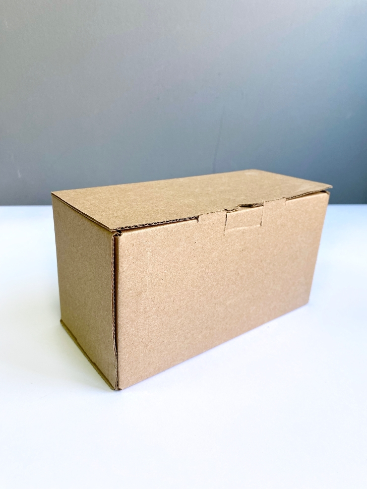 Коробка из гофрокартона, 15,5х8,5х7,5 см.  