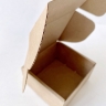 Коробка из гофрокартона, 10х10х6 см.