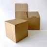 Коробка-куб из гофрокартона, 20х20х20 см., бурый