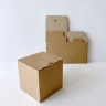 Коробка-куб из гофрокартона, 11х11х11 см., бурая
