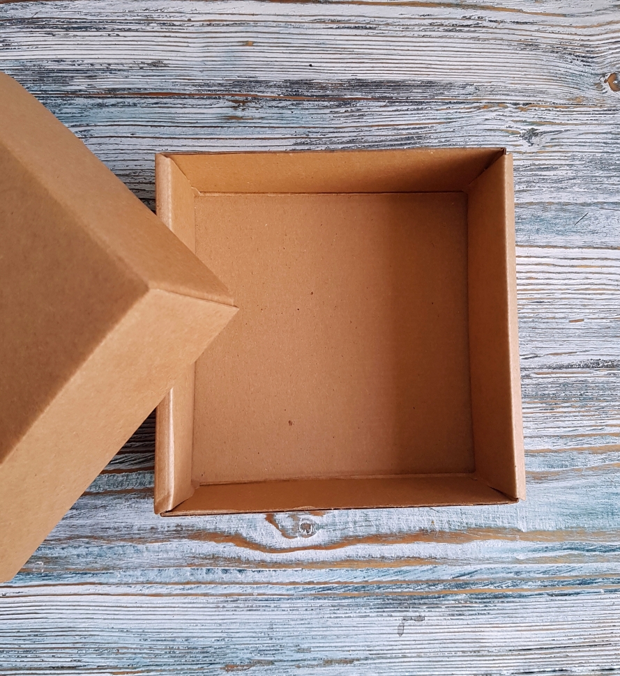 Коробка крышка+дно, 14,5х14,5х6 см.