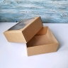 Коробка крышка+дно с ОКНОМ, 14,5х14,5х6 см.
