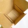 Коробка-куб 10х10х10 см, бурая, самосборная, микрогофрокартон  