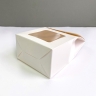Коробка-сумочка, 10х15,5х6 см. белая