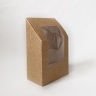 Коробка ролл-бокс 15х9х5 см, крафт, самосборная, крафт картон