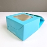 Коробка-сумочка, 10х15,5х6 см. голубая
