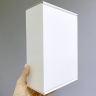 Коробка из гофрокартона, 22х16х8 см. белая