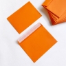 Конверт бумажный С6, 114х162 мм, оранжевый