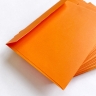 Конверт бумажный С6, 114х162 мм, оранжевый