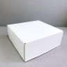 Коробка из гофрокартона, 25х25х10 см. белая