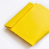 Конверт бумажный С6, 114х162 мм, желтый