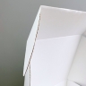 Коробка из гофрокартона, 32х32х12 см. белая