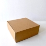 Коробка 32х32х12 см, бурая, самосборная, микрогофрокартон  